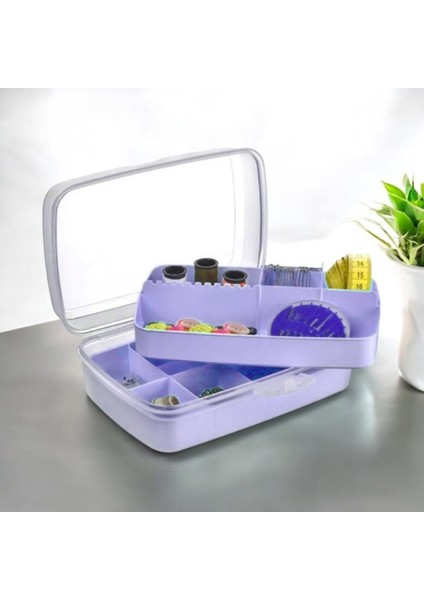 Renkli Çok Amaçlı Organizer Kutu, 2L, 10x15cm, Şık ve Fonksiyonel Depolama Çözümü fırsatları