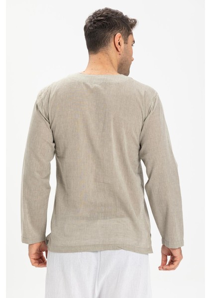 Büyük Beden Uzun Kol Şile Bezi Bisiklet Yaka Yazlık Tshirt Taş 3031 fiyatları