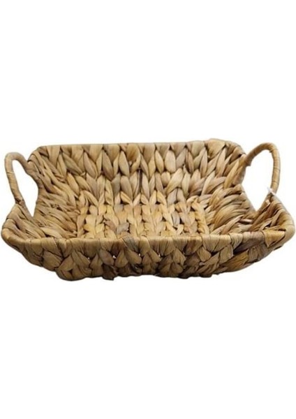 Doğal Hasır Dikdörtgen Sepet S Boy, Şık ve Hafif Saklama Çözümü, Kahverengi modelleri