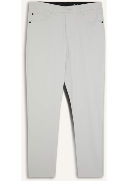 fit Slim Fit Dar Kesim Standart Paça Esnek Multifonksiyonel Dokuma Sporcu PANTOLON E3333AX25SP
