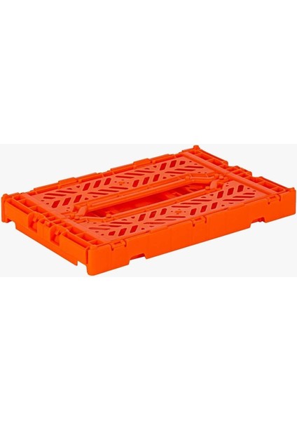 Turuncu Katlanabilir Mini Kasa, Pratik ve Şık Saklama Çözümü, 26 cm, Plastik, Beyaz fiyatları