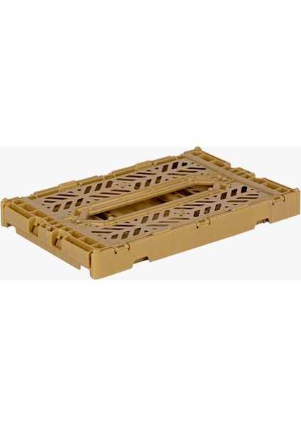 Pratik ve şık katlanabilir depolama kutusu, 26 cm, altın renk, çok amaçlı kullanım fiyatları