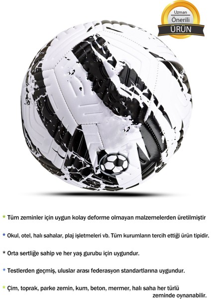 Yüksek Kalite Uefa Futbol Topu Patlamaz Halı Çim Beton Zemine Uygun Profesyonel Top Nairobi Model modelleri