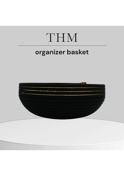 Pamuklu Çok Amaçlı Organizer, Siyah, Pratik ve Şık Saklama Çözümü fiyatları