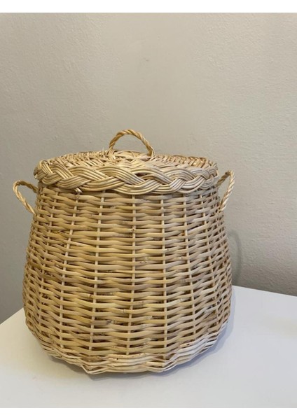 Şık Bej Hasır Sepet ile Evine Doğal ve Estetik Dokunuş modelleri