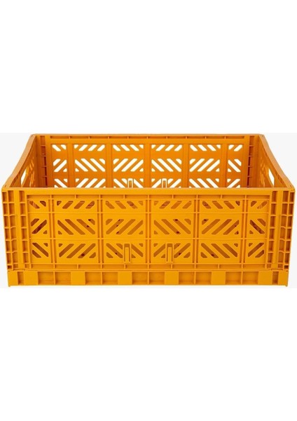 Katlanabilir Sarı Saklama Kutusu, Pratik ve Dayanıklı, 60x40 cm modelleri