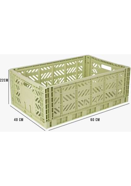 Katlanabilir Çocuk Kasa, Sarı, 60x40 cm, Hafif ve Pratik Plastik Ürün fırsatları