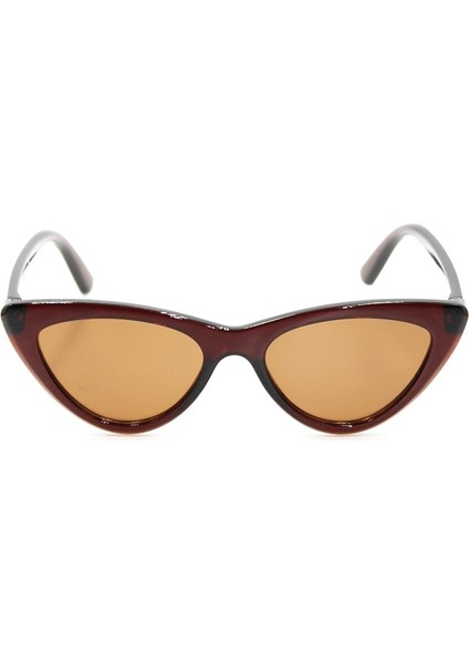 Kahverengi UV400 Kadın Güneş Gözlüğü - By Marıne - 4BM1010R004 fiyatları
