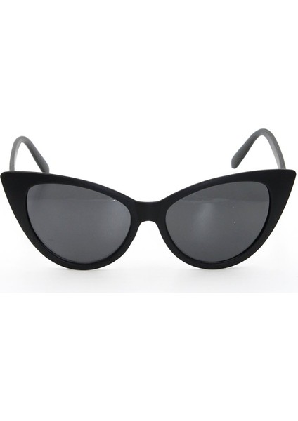 Mat Siyah UV400 Kadın Güneş Gözlüğü - By Marıne - 4BM16R004