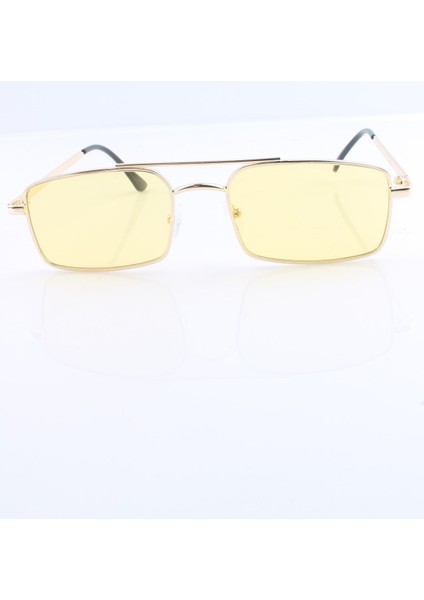 Sarı UV400 Kadın Güneş Gözlüğü - By Marıne - 4BM002R003