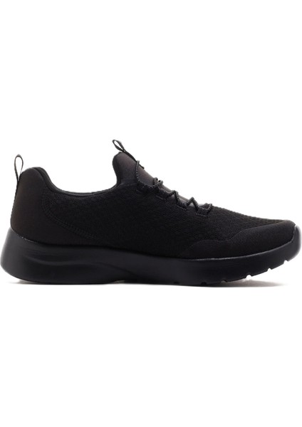 Dynamight 2.0-Real Smooth Memory Foam Womens Sneaker Black Lastik Bağcıklı Hafızalı Taban Kadın Günlük Spor Ayakkabı Siyah