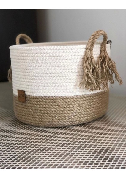 Ekru Hasır Sepet, Çok Amaçlı ve Şık Saklama Çözümü modelleri