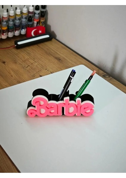 Barbie Masaüstü Kalemlik