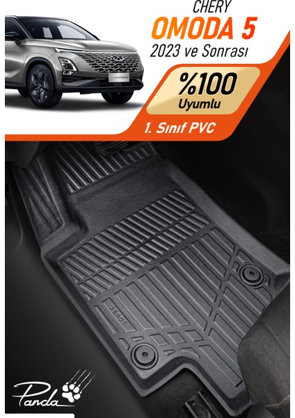 Chery Omoda 5 2023- Sonrası 4d Havuzlu Paspas Takımı