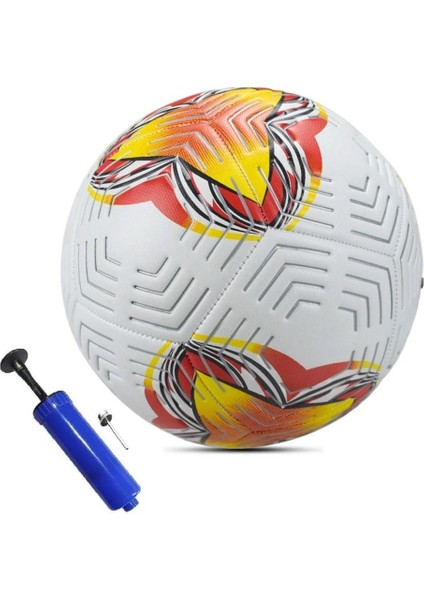 Profosyonel Futbol Topu Halı Saha Çim Saha Sporcu Top Pompa Hediyeli