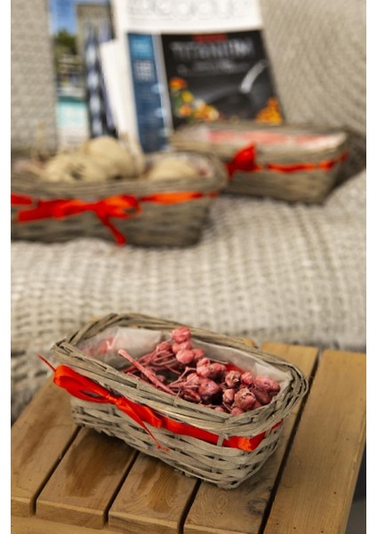 3'lü Hasır Sepet Gri fiyatları