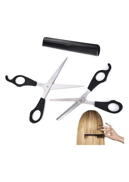 Berber - Kuaför Traş Seti ( 3 Parça Özel Set ) ( Lisinya )