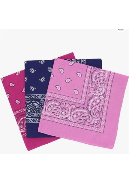 Şal Desenli, Etnik Desen Bandana Seti