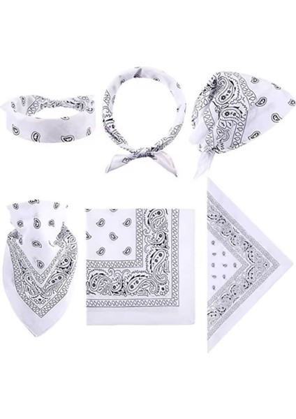 Şal Desenli, Etnik Desen Bandana Seti fiyatları