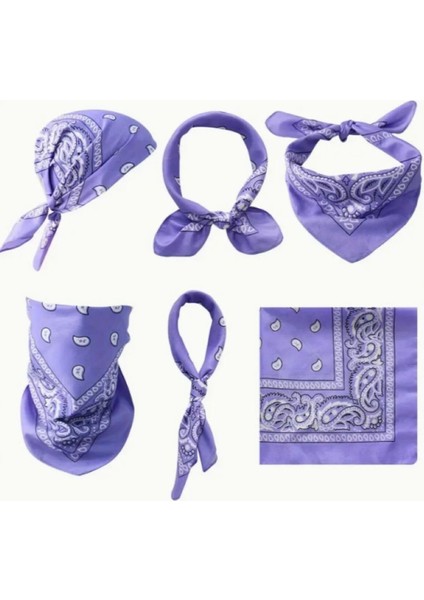 Şal Desenli, Etnik Desen Bandana Seti