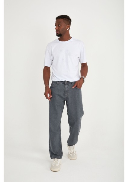 Erkek 100% Pamuk Baggy Kot Pantolon