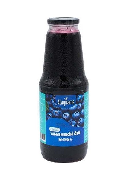 Taneli Yaban Mersini Özü 1400 gr
