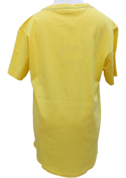 Erkek Çocuk Dijital Baskılı Sarı T-Shirt 11-12 Yaş Sarı fiyatları