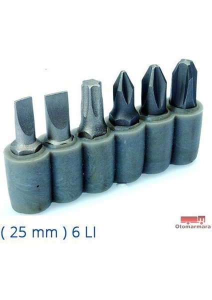 Izeltaş I4800008106 6 Lı Bits Set (25 Mm)