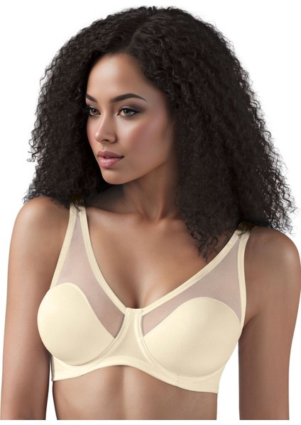 Tül Detaylı Toparlayıcı Soft Kap Sütyen 9200