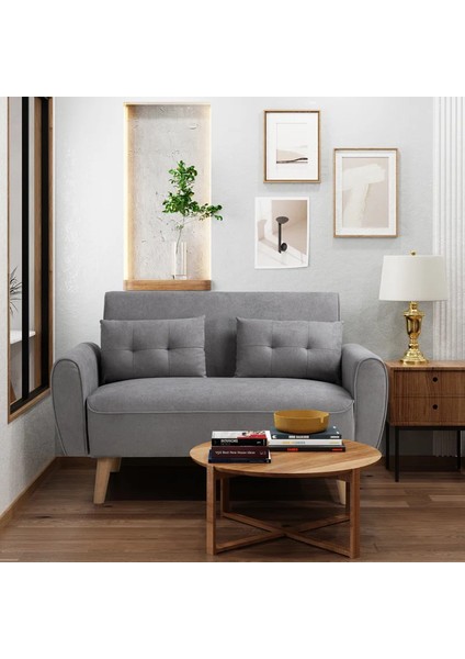 Mini Kanepe, Minimalist Kanepe, 120 cm Koltuk, Kompakt Kanepe