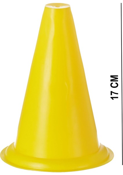 Antrenman hunisi antrenman çanağı antrenman şapkası antrenman konisi 17 cm huni çanak seti 8 parça