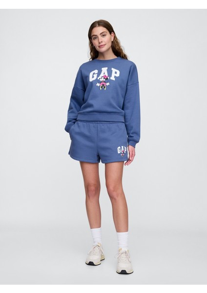 Kadın Mavi Gap Logo Disney Sweatshirt fırsatları