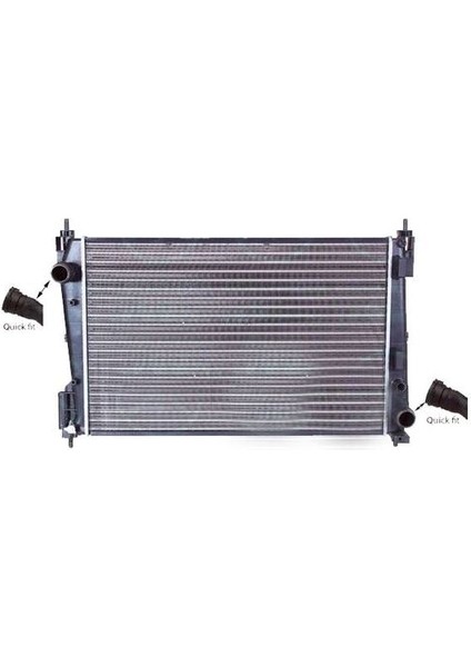 Oto Radyatör 355625 Radyatör Grande Punto 05 Linea 07 1.3mtj Mek Ac Klimasız 620×395×27