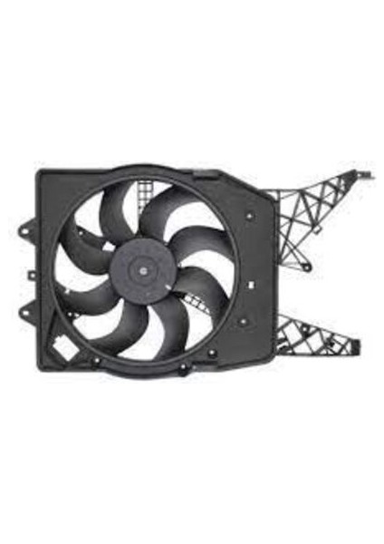 Radyatör 356355 Fan Motoru Davlumbazlı Klimalı 12V (Opel Corsa D 1.3/1.7cdtı 1.6turbo 06-14)