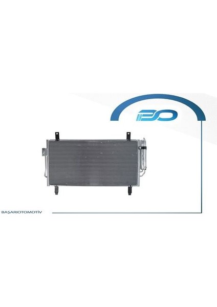 Wısco 7812A220 Klima Radyatörü Mt-At 710X361 mm Mitsubishi Outlander 12-