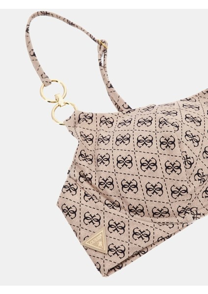 Kadın Kahverengi 4g Logo Bralet Bikini Üstü indirimleri