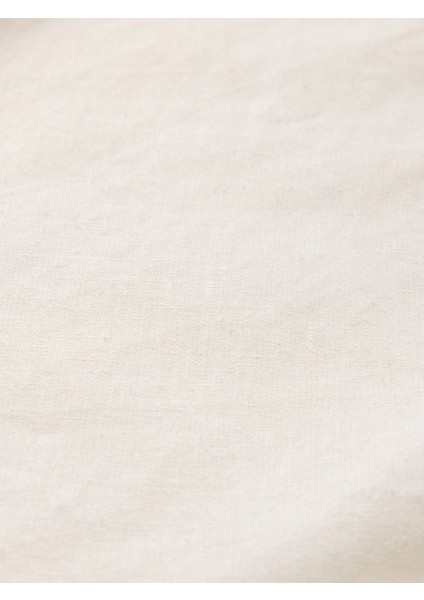 Kadın Beyaz Linen-Blend Midi Etek modelleri