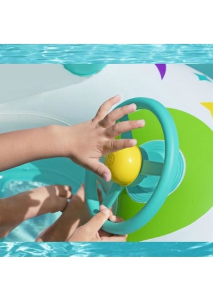 34149 Bestway 1,07M x 1,12M Space Splash Gölgelikli Bebek Teknesi Botu