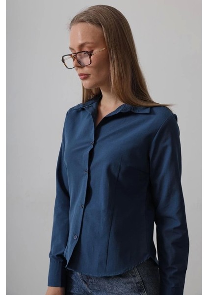 Basic Gömlek - Indigo fiyatları