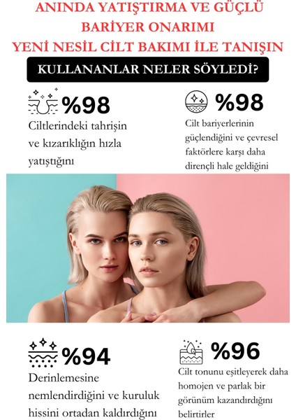 Hassas Ciltler Için Profesyonel Güçlü Yatıştırıcı ve Güvenli Bariyer Onarımı-1 Serum 4 Etki- fırsatları