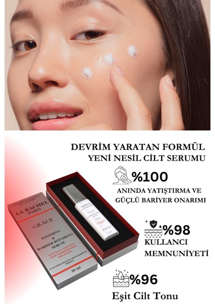 Hassas Ciltler Için Profesyonel Güçlü Yatıştırıcı ve Güvenli Bariyer Onarımı-1 Serum 4 Etki- indirimleri