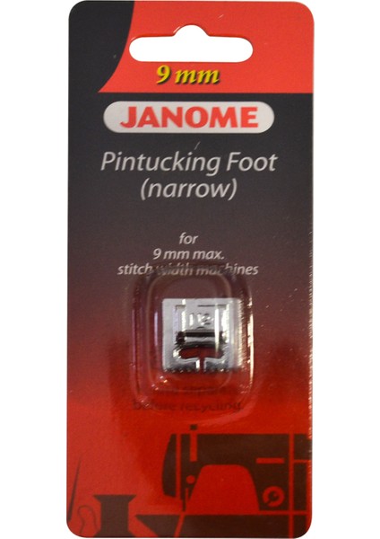 Aile Makinesi 9mm Nervür Ayağı