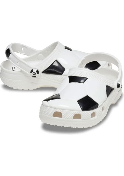 Crocs Classic Soccer Ball Clog K Çocuk Beyaz Terlik 210157-103 fırsatları