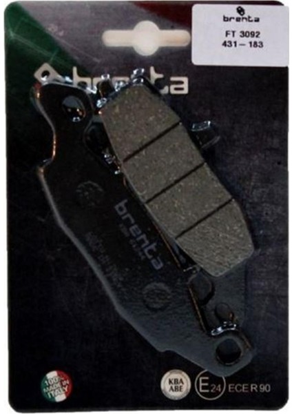 Kawasakı Gpz (zx 1100) Sol/arka 1100cc 95-99 Ön Fren Balatası Bre