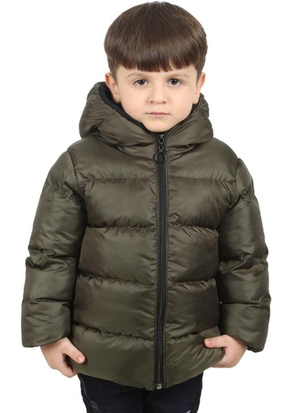 Spor Erkek Spor Çocuk Polarlı Kapüşonlu Su Geçirmez Rüzgara Mont - Kaban fiyatları