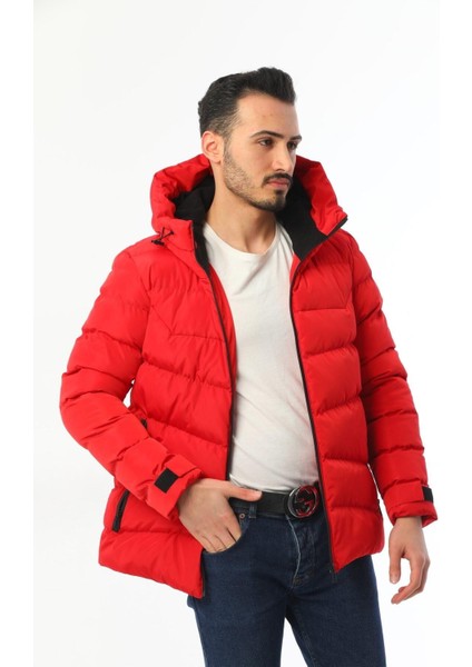 Spor Erkek Polarlı Kapüşonlu Su Geçirmez Rüzgara Mont modelleri