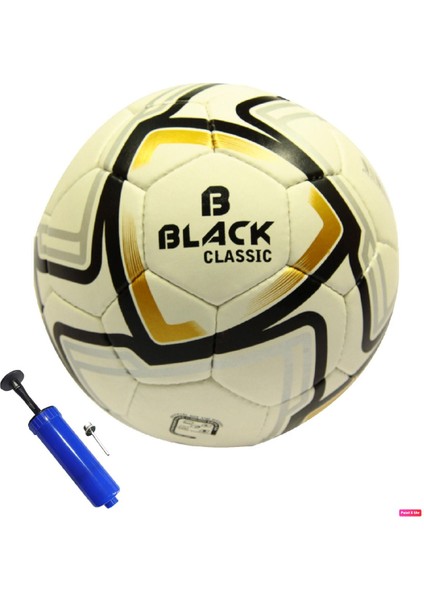 Classic Futbol Topu 32 Panel No 4 Halı Saha Maç Topu + Pompa