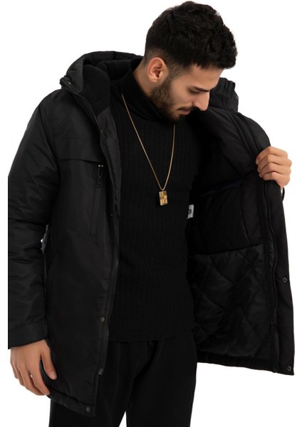 Spor Erkek Polarlı Su ve Rüzgar Geçirmez Kapüşonlu Mont & Kaban & Parka fiyatları