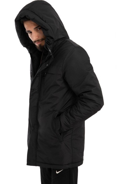 Spor Erkek Polarlı Su ve Rüzgar Geçirmez Kapüşonlu Mont & Kaban & Parka fırsatları