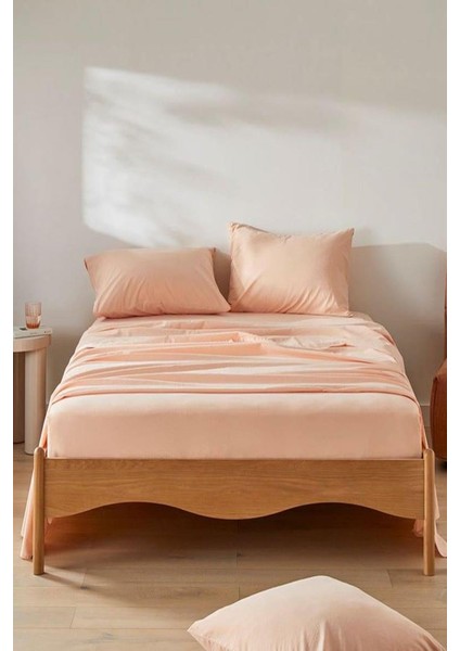 200 x 200 cm Düz Pamuklu Çift Kişilik Lastikli Fitted Penye Çarşaf modelleri